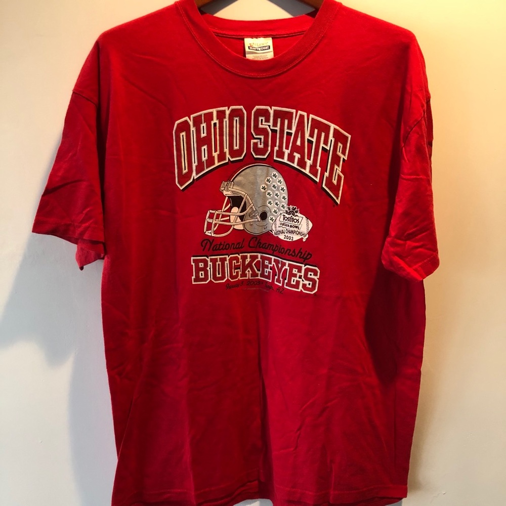Vintage 2003 Ohio state national champions tee